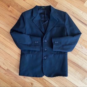 Boys Black Claiborne Suit Jacket